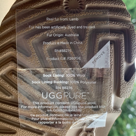 UGG Classic ll Boots TODDLER Girls Purple Wool new - Picture 6 of 8